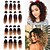 Χαμηλού Κόστους Ombre Τρέσες Μαλλιών-Ombre Σγουρά Φυσικά μαλλιά 8 inch Hair Extension Ξανθό Καστανοκόκκινο 1 Τεμάχιο Γυναικεία