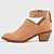 cheap Women&#039;s Boots-Women&#039;s Boots Block Heel Boots Daily Solid Colored Booties Ankle Boots Summer Low Heel Round Toe PU Zipper Dark Grey Camel Black