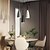 preiswerte Insellichter-pendelleuchte moderne einfache led lampe weißes metall lampenlicht für restaurant schlafzimmer hängelampe