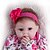 cheap Reborn Doll-22 inch Reborn Doll Girl Doll Reborn Toddler Doll Baby Girl Reborn Toddler Doll Reborn Baby Doll Newborn lifelike Kids / Teen Parent-Child Interaction Tipped and Sealed Nails Cloth 3/4 Silicone Limbs
