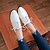 זול נעלי אוקספורד לנשים-בגדי ריקוד נשים נעלי אוקספורד Retro חסום את העקב בוהן עגולה PU וינטאג&#039; / בריטי קיץ &amp; אביב שחור / לבן / אדום / יומי