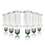 baratos Lâmpadas LED em Forma de Espiga-LOENDE 6pcs 20 W LED Corn Lights 2000 lm E26 / E27 T 72 LED Beads SMD 5730 Warm White White 85-265 V