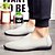 cheap Men&#039;s Slip-ons &amp; Loafers-Men&#039;s Leather Shoes Cowhide Summer / Spring &amp; Summer Casual / British Loafers &amp; Slip-Ons Walking Shoes Breathable Booties / Ankle Boots White / Brown / Black / Office &amp; Career / Moccasin