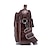 cheap Briefcases-Men&#039;s Bags Cowhide Laptop Bag Crossbody Bag Top Handle Bag Belt Zipper Solid Color Daily Outdoor Black Bronze Beige Coffee