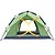 זול אוהלים וסככות-DesertFox® 3 איש Automatic Tent חיצוני עמיד למים עמיד עמידות UV שכבה כפולה קמפינג אוהל 2000-3000 mm ל מחנאות וטיולים פּוֹלִיאֶסטֶר 180*210*118 cm