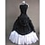 Χαμηλού Κόστους Εκπαιδευτικά παιχνίδια-Βικτοριανό Μεσαίωνα 18ος αιώνας φόρεμα διακοπών Φορέματα Κοστούμι πάρτι Χορός μεταμφιεσμένων Φόρεμα χορού Γυναικεία Βαμβάκι Στολές Μαύρο / Κόκκινο / Ανθισμένο Ροζ Πεπαλαιωμένο Μεταμφίεση