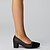 cheap Women&#039;s Heels-Women&#039;s Heels Chunky Heel / Block Heel Round Toe PU Spring / Summer Black / Almond / White / Dress / 2-3 / EU41