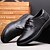 olcso Férfi fűzős bőrcipők-Férfi Formális cipők Kényelmes cipők Tavaszi nyár Napi Félcipők Bőr Fekete / Barna