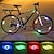 voordelige Fietsverlichting &amp; Reflectoren-2 stks led fietsverlichting veiligheidsverlichting wielverlichting mountainbike mtb fietsen waterdicht meerdere modi cr2032 batterij fietsen / fietsen / ipx-4