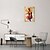 billige Abstrakte malerier-Hang malte oljemaleri Håndmalte Lodrett Abstrakt Moderne Inkluder indre ramme