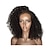 olcso Szintetikus, trendi parókák-Szintetikus parókák Afro Kinky Réteges frizura Paróka Közepes hossz Fekete Szintetikus haj 38~42 hüvelyk Női Újonnan érkező Fekete