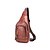 cheap Sling Shoulder Bags-Men&#039;s Bags Cowhide Sling Shoulder Bag Zipper for Daily / Outdoor Red Brown / Fall &amp; Winter