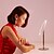 tanie Inteligentne oświetlenie-Xiaomi yeelight ylgj01yl przenośne led makijaż lustro światła do dekoracji stołu led podświetlany makijaż lustro prezent dla żony