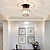 billiga Plafonder-17 cm taklampa led hall lampa infälld lampa glas geometrisk konstnärlig modern 220-240v