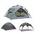זול אוהלים וסככות-DesertFox® 3 איש Automatic Tent חיצוני עמיד למים עמיד עמידות UV שכבה כפולה קמפינג אוהל 2000-3000 mm ל מחנאות וטיולים פּוֹלִיאֶסטֶר 180*210*118 cm