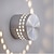 billige Vegglamper for innendørsbruk-kreative led innendørs vegglamper stue butikker / kafeer vegglampe i aluminium ip44 ac100-240v 3w