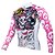 cheap Women&#039;s Cycling Clothing-ILPALADINO Men&#039;s Cycling Jersey Long Sleeve Winter Bike Jersey Top with 3 Rear Pockets Mountain Bike MTB Road Bike Cycling Thermal Warm Breathable Ultraviolet Resistant Green Blue Purple Skull