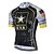 cheap Women&#039;s Cycling Clothing-21Grams® American / USA National Flag Men&#039;s Short Sleeve Cycling Jersey - Black+White Bike Jersey Top Breathable Quick Dry Moisture Wicking Sports Summer Elastane Terylene Polyester Taffeta Mountain
