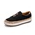 voordelige Damesinstappers &amp; loafers-Unisex Loafers &amp; Slip-Ons Platte hak Ronde Teen Canvas Klassiek Lente &amp; Herfst Rood / Leger Groen / Zwart / Dagelijks