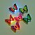 billige Indretnings- og natlamper-mode 7-farve skift søde sommerfugl ledet nat lys hjem værelse skrivebord væg indretning 1pc