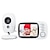 halpa Itkuhälyttimet-Baby Monitor Temperature Sensor Night Vision Babysitter Wireless Video Baby Care with 3.2Inches LCD 2 Way Audio Talk Surveillance Security Cameras VB603