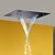 cheap Rain Shower-Contemporary Rain Shower Painted Finishes Feature - LED / Shower / Rainfall, Shower Head