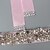 baratos Faixas para Vestidos de Festa-Gemstone &amp; Crystal / Other / Taffta Wedding / Birthday Sash With Belt / Crystals / Rhinestones Women&#039;s Sashes / Rhinestone Ribbon