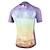 abordables Maillots pour hommes-Miloto Homme Maillot Velo Cyclisme Manche Courte Grande Taille Cyclisme Chemise Shirt Maillot avec 3 poches arrière VTT Vélo tout terrain Vélo Route Respirable Perméabilité à l&#039;humidité Zip frontal