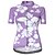 cheap Women&#039;s Cycling Clothing-21Grams Women&#039;s Cycling Jersey Short Sleeve Plus Size Bike Jersey Top with 3 Rear Pockets Mountain Bike MTB Road Bike Cycling Breathable Quick Dry Back Pocket Sweat wicking Black Green Purple Floral