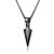 cheap Necklaces &amp; pendants-1pc Pendant Necklace For Men&#039;s Street School Gift Titanium Steel Engraved Arrow
