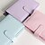 billige Hjemmekontor-2pcs Macaron A6 Spiral Leather Notebook Stationery For Office School Personal Agenda Organizer Diary Planner Gift Mint Blue