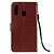 billige Samsung-etui-Etui Til Samsung Galaxy Galaxy A7(2018) / Galaxy A9 (2018) / Galaxy A10 (2019) Lommebok / Kortholder / med stativ Heldekkende etui Tre Hard PU Leather