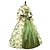 お買い得  ヒストリカル＆ビンテージコスチューム-ロココ調 ヴィクトリアン 中世 ルネッサンス 18世紀 ドレス フロア丈 女性用 ボールガウン ハロウィーン パーティー プロムドレス ドレス