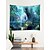 cheap Wall Tapestries-Floral Theme / Fairytale Theme Wall Decor 100% Polyester Modern Wall Art, Wall Tapestries Decoration