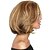 Χαμηλού Κόστους Συνθετικές Trendy Περούκες-Συνθετικές Περούκες Σγουρά Ασύμμετρο κούρεμα Περούκα Κοντό Φράουλα Ξανθιά  / φράουλα ξανθιά Συνθετικά μαλλιά 8 inch Γυναικεία Πάρτι Καφέ