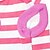 abordables Vêtements pour chiens-Chat Chien Tee-shirt Vêtements pour chiots Bandes horizontales Œil Dessin Animé Mode Vêtements pour Chien Vêtements pour chiots Tenues De Chien Respirable Noir Violet Bleu Costume Garçon Fille pour