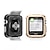economico Custodie per smartwatch-Custodie Per Apple  iWatch Apple Watch Series 7 / SE / 6/5/4/3/2/1 / Apple Watch Serie SE / 6/5/4/3/2/1 TPU / Plastica Proteggi Schermo Custodia per Smartwatch  Compatibilità 38mm 42mm 40 mm 44mm