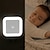 halpa kytkettävä yövalo-automaattisesti tunnistava kosketusyövalo vauvahuoneeseen makuuhuone käytävä yövalon ohjaus älykäs anturi mini neliövalo us plug eu plug