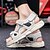 cheap Men&#039;s Sandals-Men&#039;s Comfort Shoes Summer Sporty / Casual Daily Office &amp; Career Sandals Walking Shoes Mesh Breathable Wear Proof White / Black / Beige