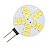 billiga LED-bi-pinlampor-10st 4 W LED bi-pin lampor 300 lm G4 T 15 LED pärlor SMD 5730 varmvit vit 12 V
