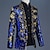 cheap Historical &amp; Vintage Costumes-Prince Aristocrat Disco 1980s Tuxedo Men&#039;s Sequins Costume Golden / Purple / Red Vintage Cosplay Long Sleeve Prom