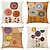 abordables estilo floral y plantas-4pcs Throw Pillow Covers Floral Floral&amp;Plants Vintage Traditional Classic Home Sofa Decorative Livingroom Outdoor Cushion for Sofa Couch Bed Chair