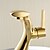 cheap Bathroom Sink Faucets-Bathroom Sink Faucet - Single Gold Free Standing Single Handle One HoleBath Taps