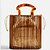 cheap Handbag &amp; Totes-Women&#039;s Hollow-out Straw Top Handle Bag Solid Color Brown