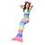 cheap Swimwear-Kids Girls&#039; Three Piece Swimwear Rainbow Cute Bathing Suits 3-8 Years Rainbow
