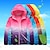 cheap Graphic Outwear-Men&#039;s Women&#039;s Cycling Jacket Softshell Jacket Bike Windbreaker Top Windproof UV Resistant Breathable Sports Gradient Polyester Red / White / Red+Brown / Green / Yellow Mountain Bike MTB Road Bike