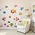 cheap Decorative Wall Stickers-Animals / Nautical Wall Stickers Plane Wall Stickers Decorative Wall Stickers, PVC Home Decoration Wall Decal Wall Decoration 1pc / Removable 45X60CM Wall Stickers for bedroom living room