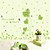 billige Veggklistremerker-Arabesk / Blomstret / Botanisk Veggklistremerker Fly vægklistermærker Dekorative Mur Klistermærker, PVC Hjem Dekor Veggoverføringsbilde Vegg Dekorasjon 1pc / Kan fjernes