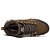 זול סניקרס לגברים-Men&#039;s Comfort Shoes Faux Fur / PU Fall / Winter Sporty / Classic Athletic Shoes Hiking Shoes / Walking Shoes Warm Dark Green / Brown / Non-slipping / Wear Proof