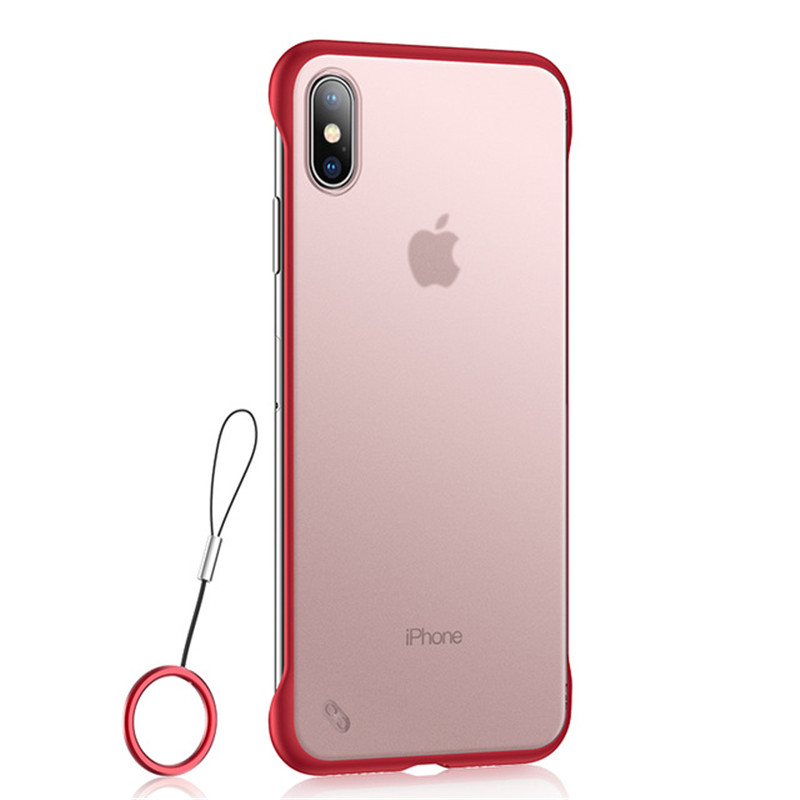 billige iPhone-etuier-Etui Til Apple iPhone XR / iPhone XS / iPhone XS Max Støtsikker / Ringholder / Ultratynn Bakdeksel Gjennomsiktig Hard Akryl / PC